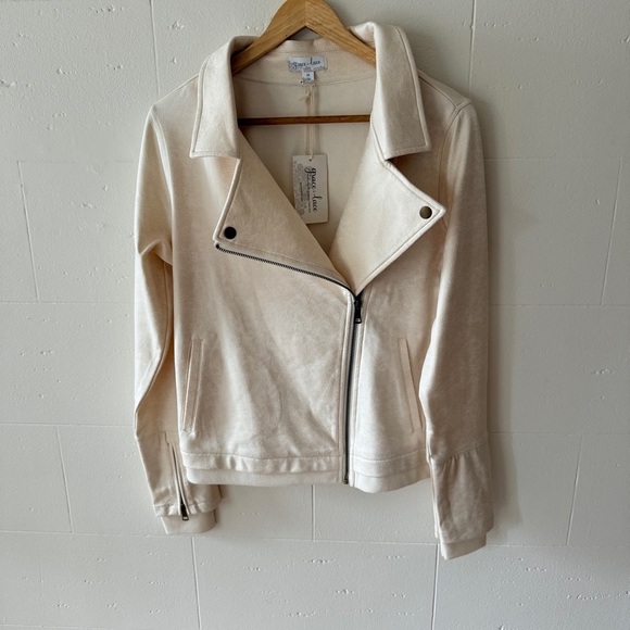 BNWT Grace and Lace Moto Jacket - Picture 1 of 11